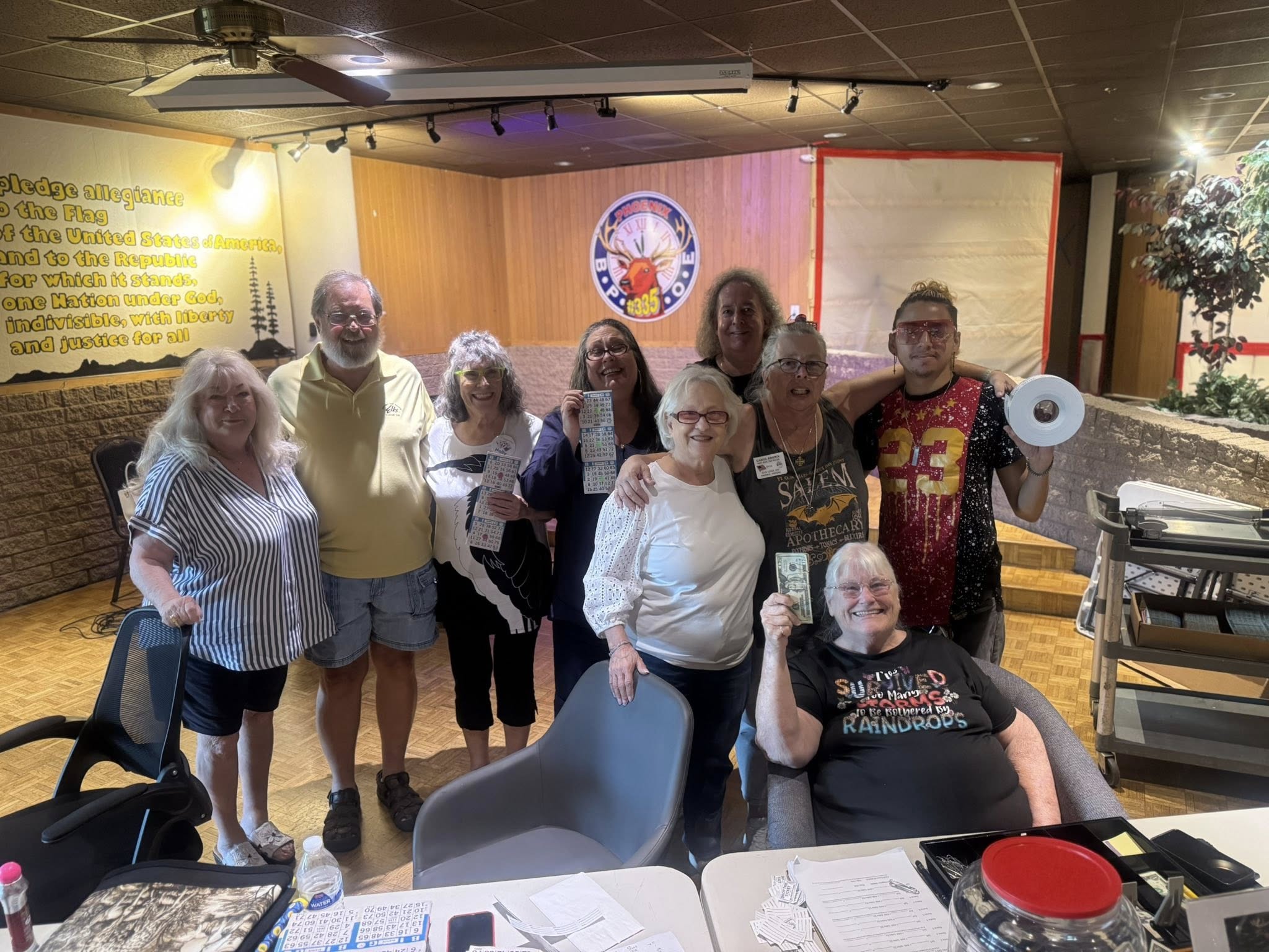 Family Bingo fun